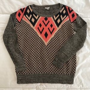 Ecote patterned sweater